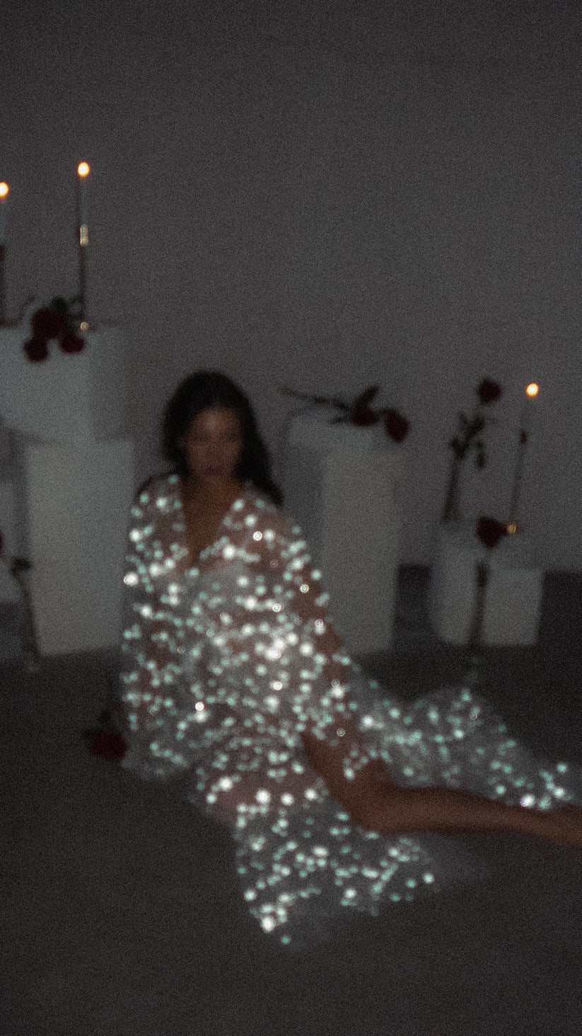 Bridal Robe, Celestial Kimono, Starry Wedding Robe – Perfect Getting ...