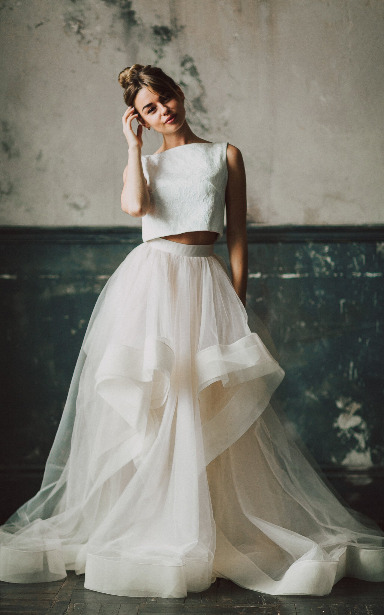 Two-Piece Wedding Dresses for the Contemporary Bride