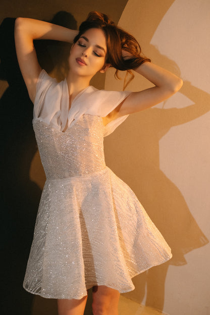 keepsake starlight mini dress Keepsake The Label + Starlight Puff Sleeve Mini Dress