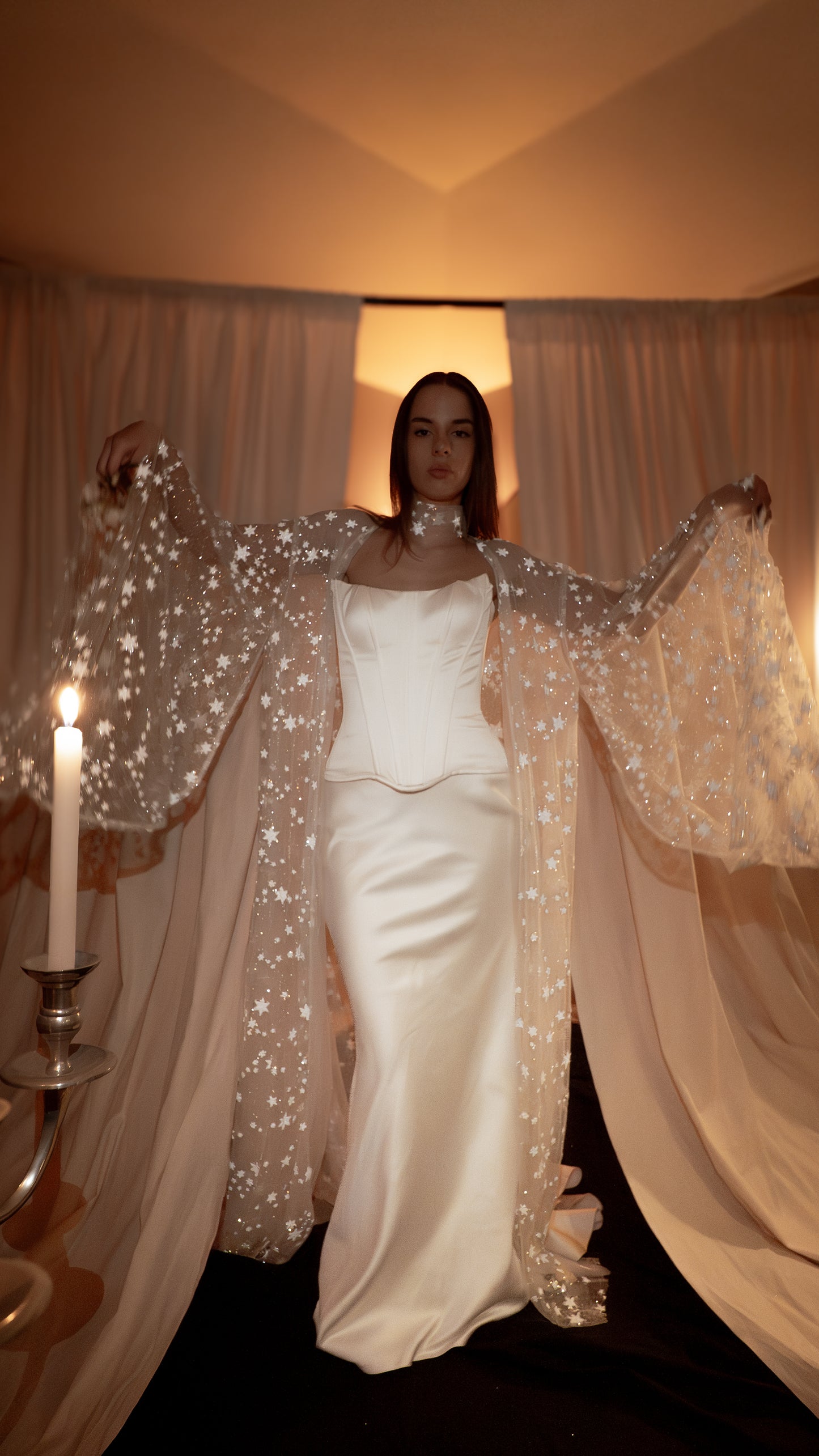 bridal wedding cover up, getting ready outfit, cape for the bride 2026-2027 wedding dresses 