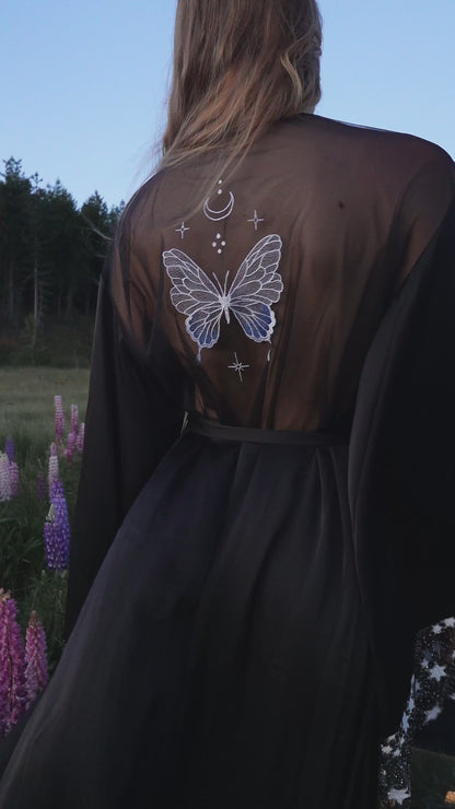 Metamorphosis Robe Black
