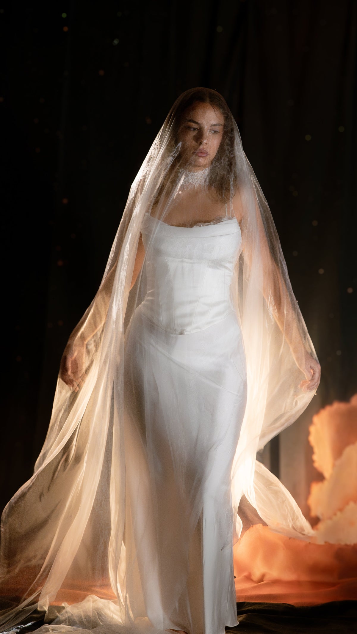 super organza veil for wedding 