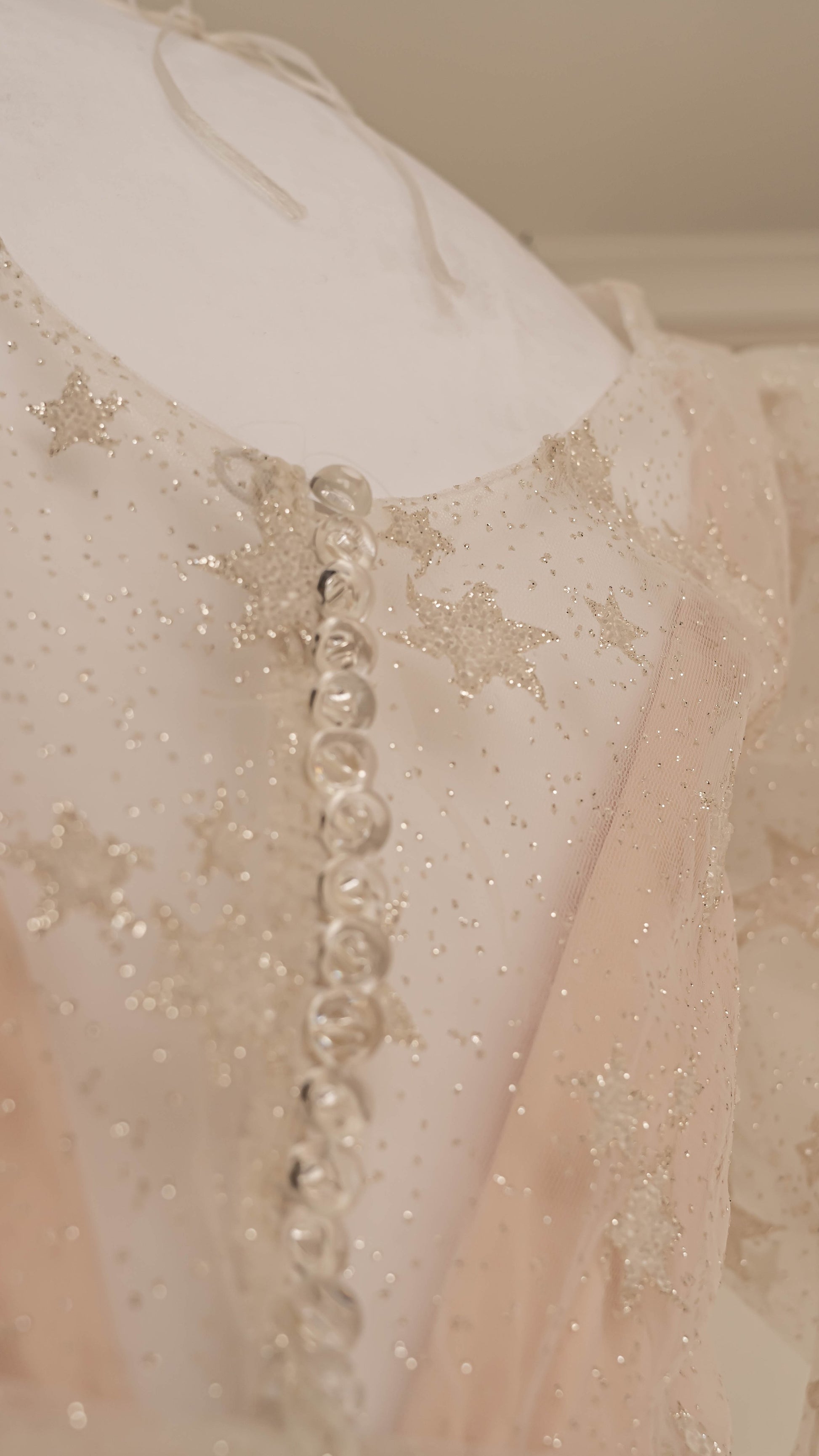 Short Wedding Dress with Puff Sleeves Bridal Reception Sparkly Mini – Boom  Blush