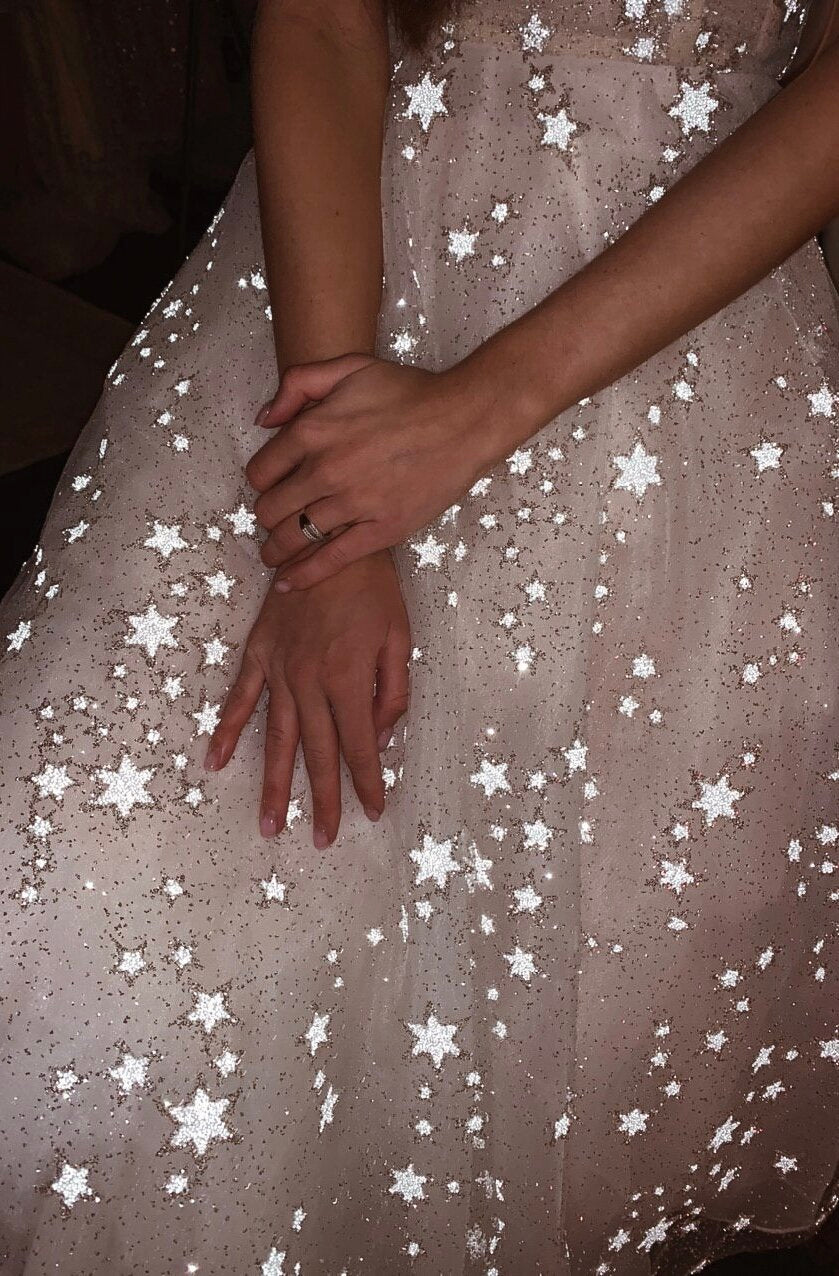 White 2024 star dress